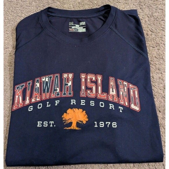 Under Armour Kiawah Island Ocean Course Golf Resort T-Shirt Men's Large - Picture 1 of 6